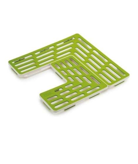 G-Mart Plastic Drain Shelf For Sink Green