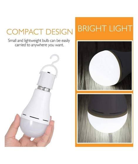 Galaxy Mart 20W Portable Rechargeable LED Light Bulb