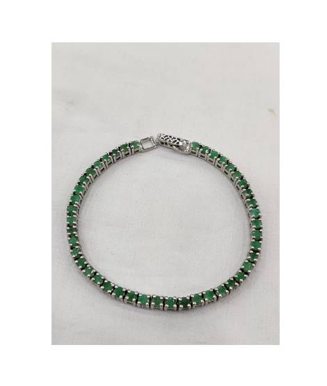 Gilgit Bazaar Emerald Stone Bracelet (23)