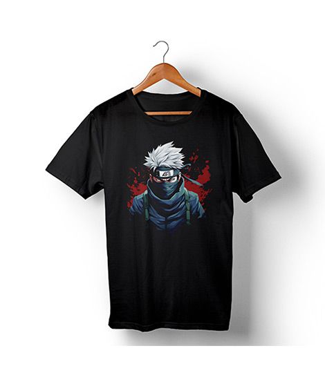 Genteez New Kakashi Digital Printed T Shirt For Men