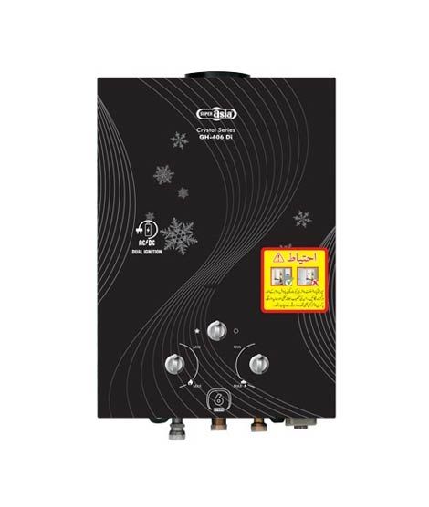 Super Asia Instant Gas Water Heater 6Ltr (GH-406-Di)