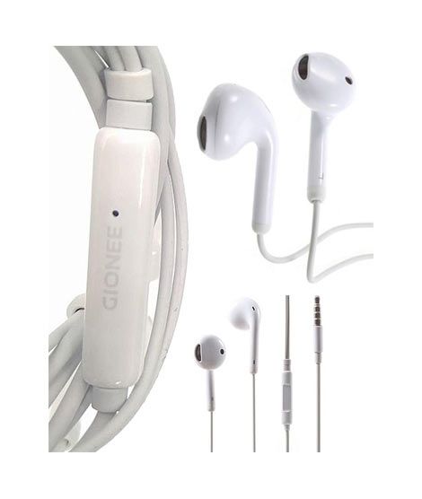 iShopping - Sadeeq Traders Gionee In-Ear Earphones Handsfree White