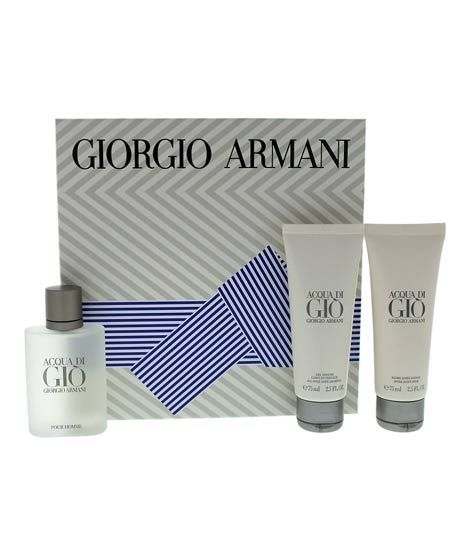 Giorgio Armani Acqua Di Gio EDT For Men 3 Pc Gift Set