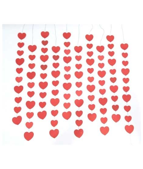 Global Traders Paper Heart Wall Hanging