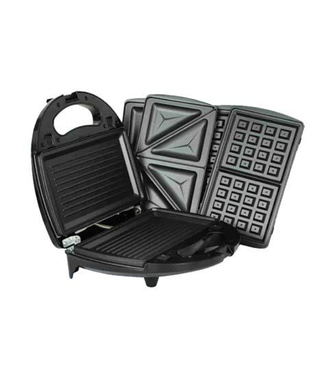 iShopping - Gaba National Sandwich Maker - Black (GNE-6192/21)