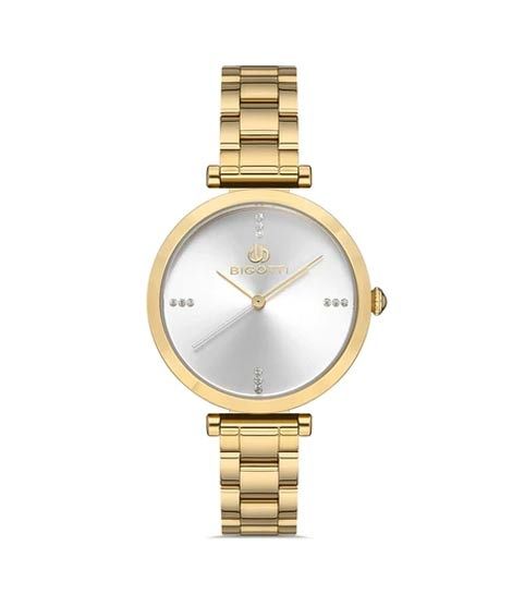 iShopping - Bigotti Stainless Steel Women's Watch Golden (BG.1.10349-2)