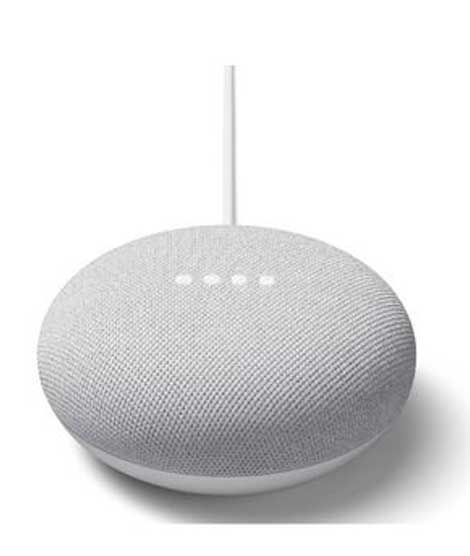 iShopping - Google Nest Mini Smart Speaker Chalk