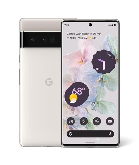 iShopping - Google Pixel 6 Pro 128GB 12GB RAM Single Sim Cloudy White - Non PTA Compliant