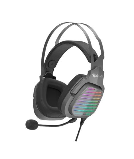 iShopping - A4Tech Bloody 7.1 Virtual Surround Sound Gaming Headset (G560)-Gun Grey