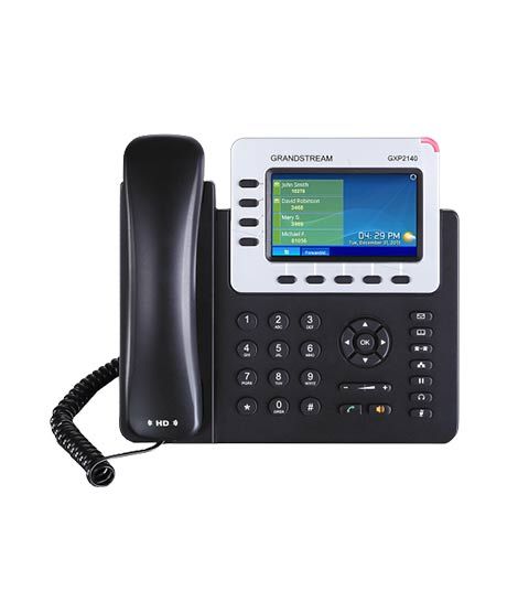 iShopping - Grandstream IP Landline Bluetooth Telephone With PoE (GXP2140)