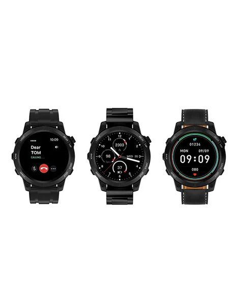 Haino Teko Smart Watch with 3 Pair Straps (RW-46)