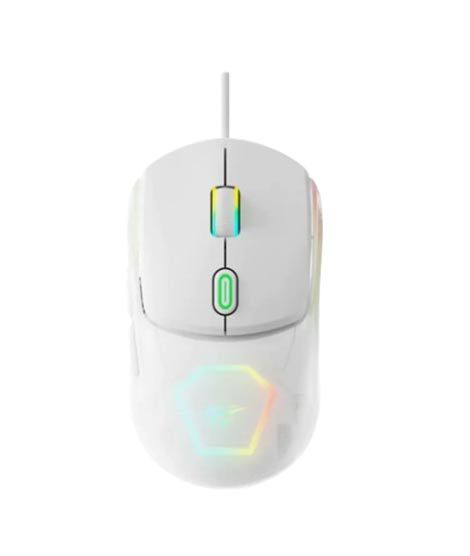 iShopping - Havit RGB Programmable Gaming Mouse White (MS965)