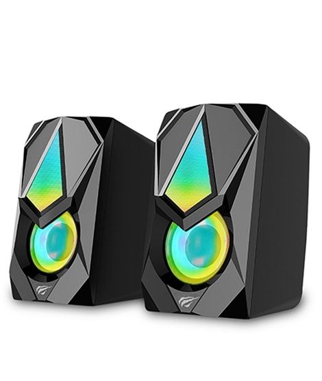 Havit RGB 2.0 Stereo Speaker Black (SK563)