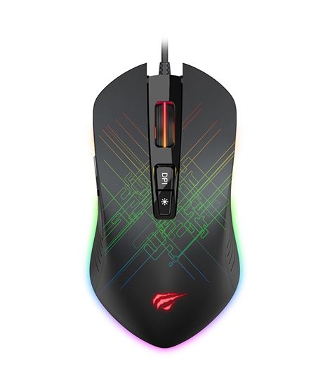 Havit RGB Gaming Mouse Black (MS1019)