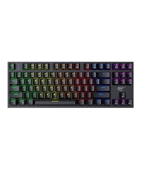 Havit RGB Membrane Gaming Keyboard Black (KB869L)