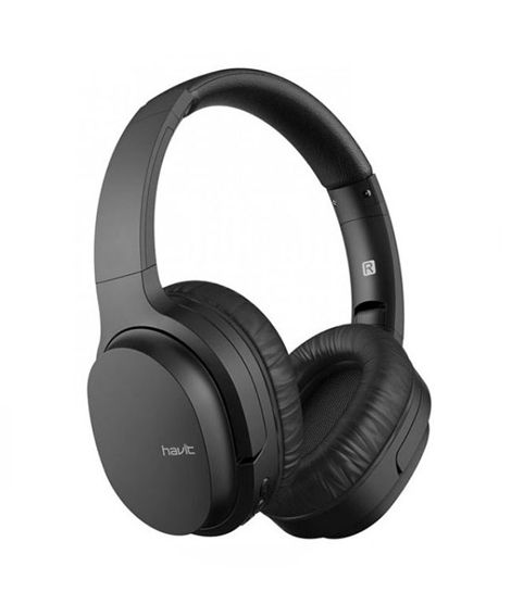 Havit Wireless Bluetooth Headset With Noice Cancelation Black (I62N)