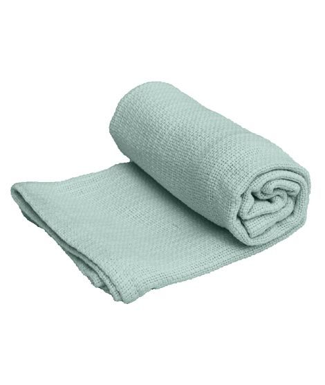 iShopping - Home n Baby Spun Weave Baby Blanket Seafoam