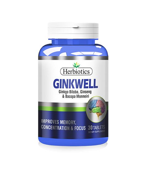 iShopping - Herbiotics Ginkwell Dietary Supplements 30 Tablets