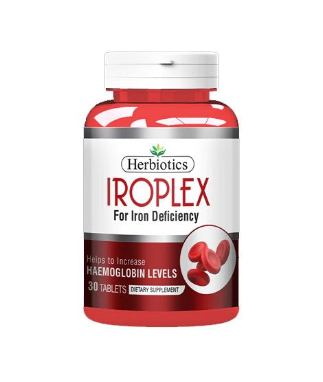 iShopping - Herbiotics Iroplex For Iron Deficiency - 30 Tablets