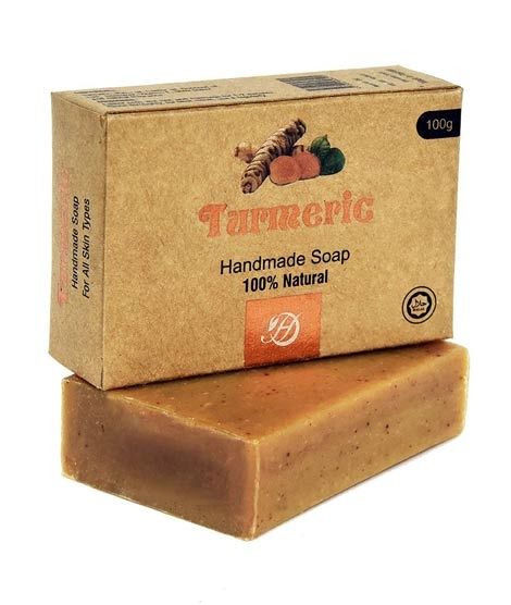 Herboganic Turmeric Handmade Soap 100g