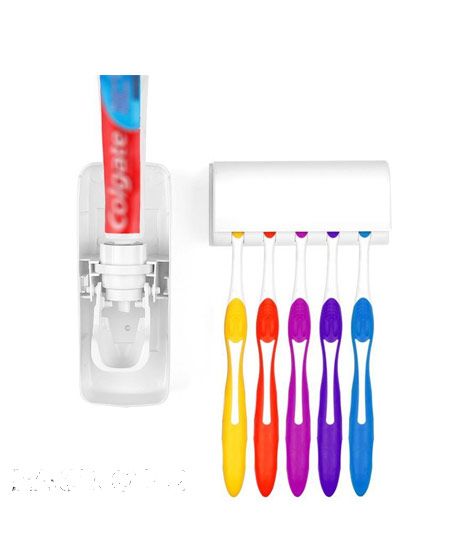 iShopping - Shopeasy Automatic Toothpaste Dispenser Holder