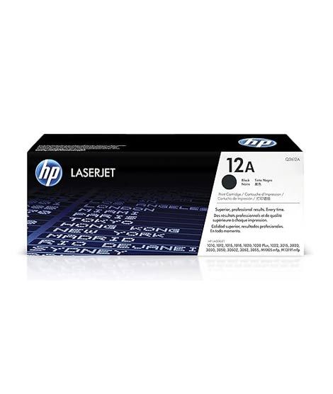 iShopping - HP 12A Black LaserJet Toner Cartridge (Q2612A)