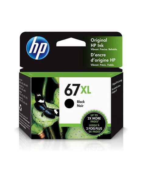 HP 67XL Black Ink Cartridge