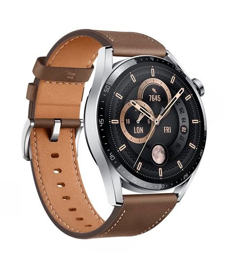 iShopping - Huawei GT3 46mm Smartwatch Brown