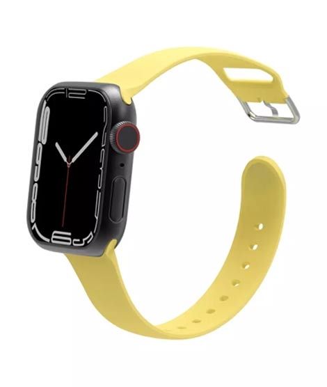 JCPAL FlexBand Premium Silicon Band For Apple Watch - Yellow Cream (JCP6273)