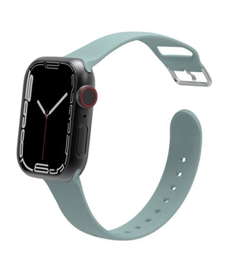 JCPAL FlexBand Premium Silicon Band For Apple Watch - Greenish Blue (JCP6275)