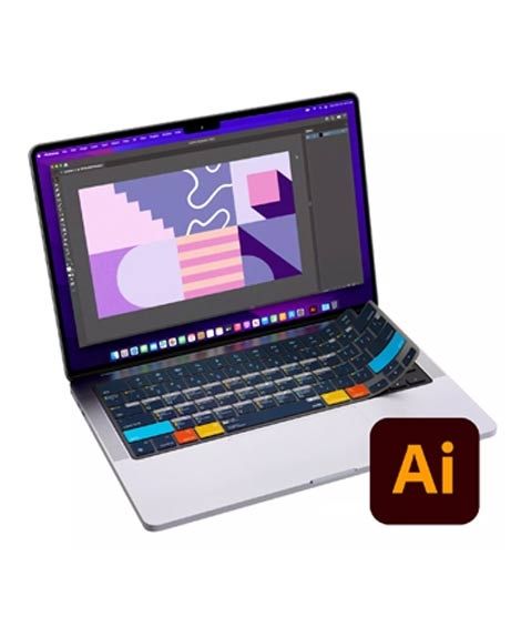 iShopping - JCPAL VerSkin Illustrator Shortcut TPU Keyboard Protector For MacBook Pro (AMT-9734)