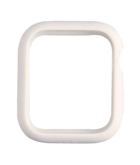 Uniq Lino Watch Case For Apple Series 1-8 44mm White