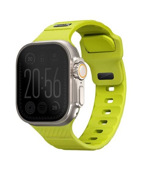 iShopping - Uniq Stride FKM Tough Rubber Strap For Apple Watch Lime Green