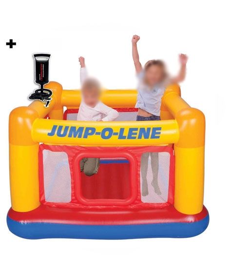 iShopping - Intex Inflatable Jump-O-Lene Jumping Castle With Pump