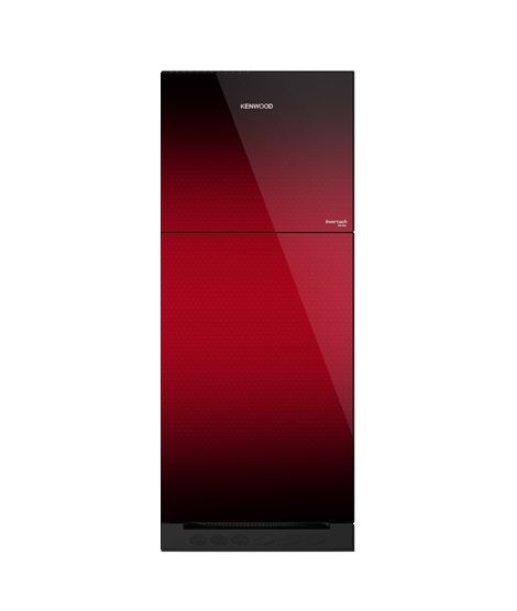 iShopping - Kenwood Invertech Freezer On Top Refrigerator 15 Cu Ft Maroon (KRF-25557-I-GD)