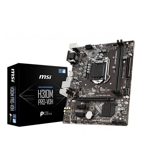 iShopping - MSI H310M PRO-VDH LGA-1151 Micro ATX Intel Motherboard