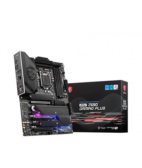 iShopping - MSI MPG Z590 GAMING PLUS LGA-1200 ATX Intel Motherboard