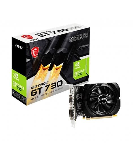 MSI GeForce N730K 4GD3-OCV1 Gaming Graphic Card