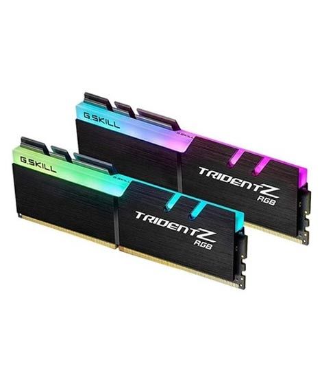 G.Skill Trident Z RGB AMD 16GB DDR4 3600MHz Desktop Memory (F4-3600C18D-16GTZRX)