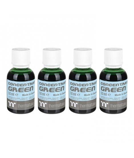 iShopping - Thermaltake TT Premium Concentrate Green 50ml - 4 Pack (CL-W163-OS00GR-A)