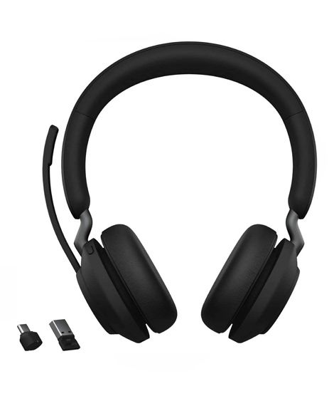 Jabra Evolve2 65 Stereo Wireless Headset Black