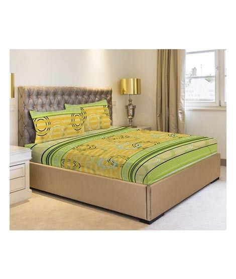 iShopping - Jamal Home Double Bed Sheet With 4 Pillow (0119)