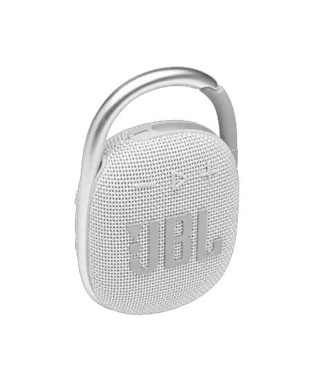 JBL Clip 4 Waterproof Ultra Portable Bluetooth Speaker White