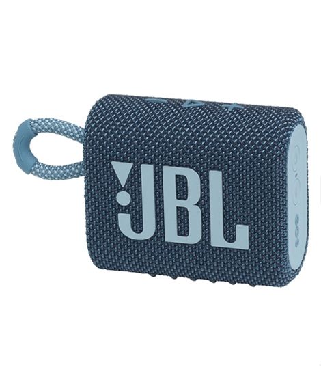 iShopping - JBL GO 3 Waterproof Portable Bluetooth Speaker Blue