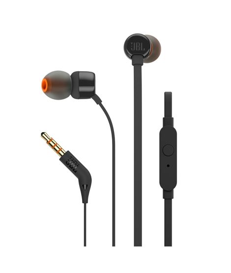 JBL Tune 110 In-Ear Headphones Black