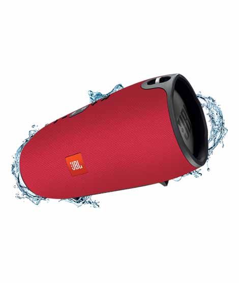 JBL Xtreme Splashproof Portable Bluetooth Speakers Red