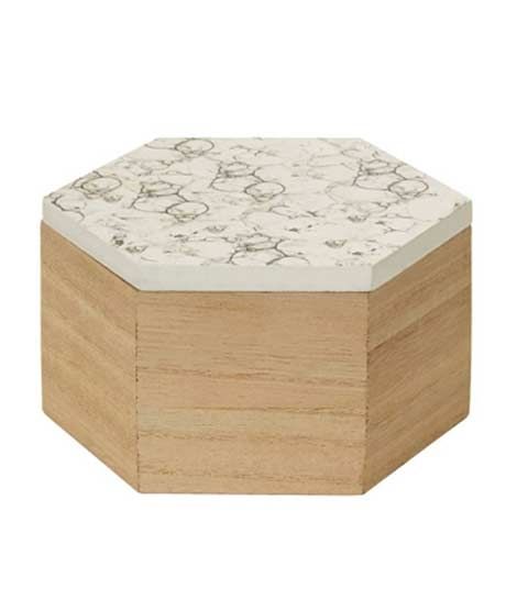 iShopping - Premier Home Mimo Hexagonal Trinket Box (1411483)