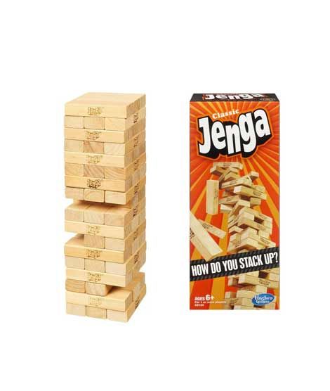 iShopping - Shopeasy Jenga Wooden Stacking Tower Board Game 