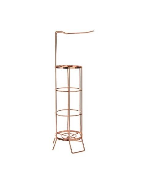 iShopping - Premier Home Toilet Roll Holder - Rose Gold (1601664)