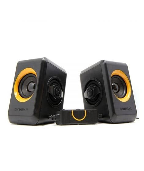 iShopping - SonicGear QUATRO-2 Quad Bass Speaker - Sunny Orange